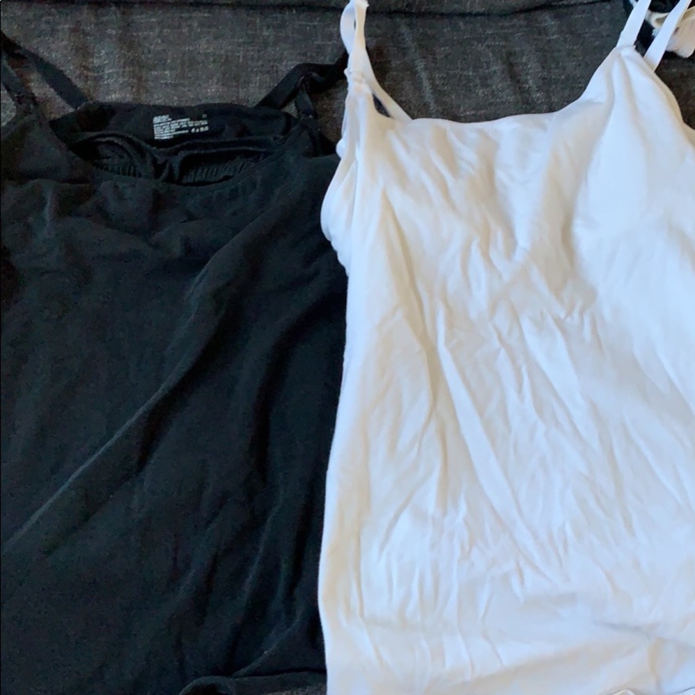 2 nursing tanks